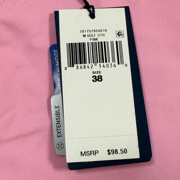 Polo Golf Ralph Lauren Men's Tailored Fit Pink Shorts Size 38 Stretch NWT - Picture 7 of 10